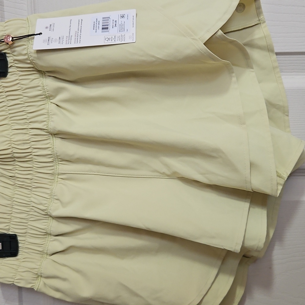 CALIA Women's Step Up Short: LIGHT GREEN: NEW WITH TAGS: SIZE XS